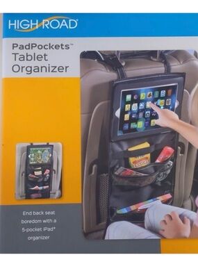 PadPockets Tablet Organizer - Black